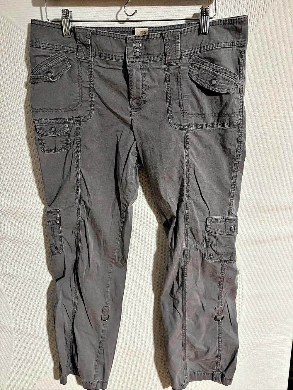 Sonoma Life + Style Cargo Pants Cargo Pants Gray Size 14W Like New